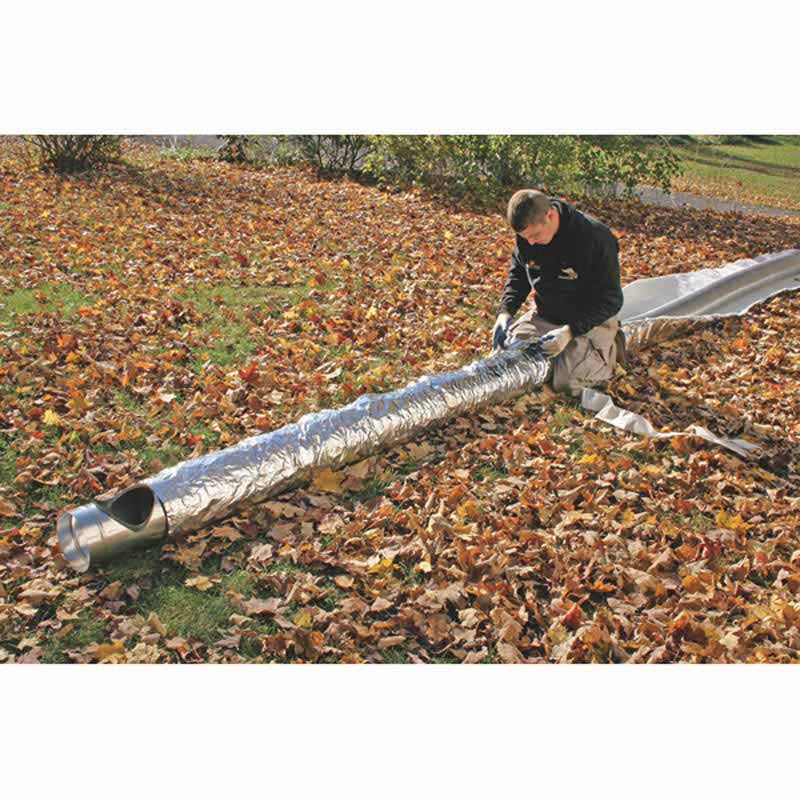 All Fabrications Super Wrap 1/2" non-foil, 24" x 5 ft insulation blanket
