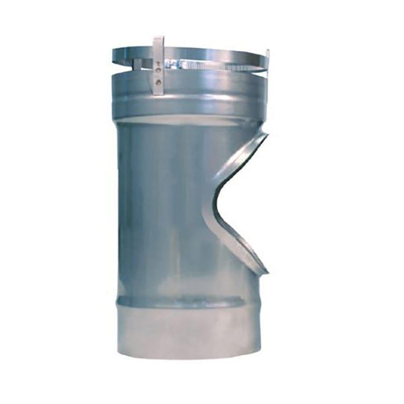 Forever Flex stainless steel chimney liner tee body (UPT series, 10BUPT)