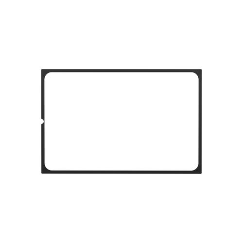 Enerzone Black Steel Door Overlay (AC01232)