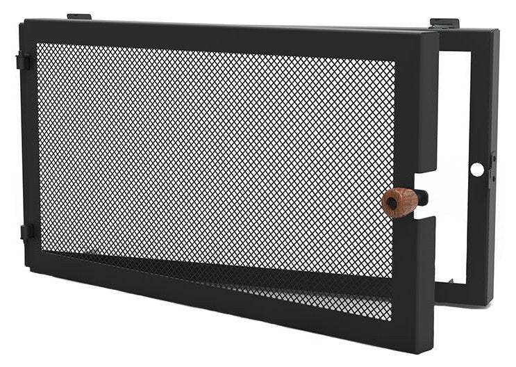 Hinged firescreen door AC01275 for the Osburn Matrix 2700 wood insert and Stratford II wood fireplace