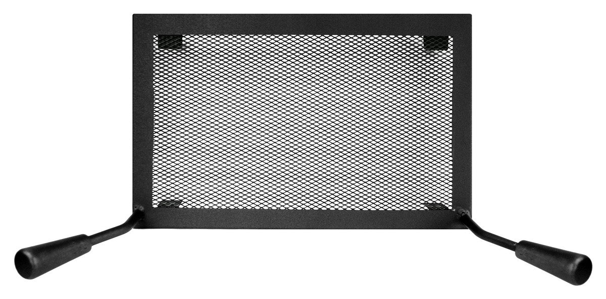 Rigid firescreen AC01397 for Drolet Austral III, Black Stag II, Legend III and Myriad III wood stoves