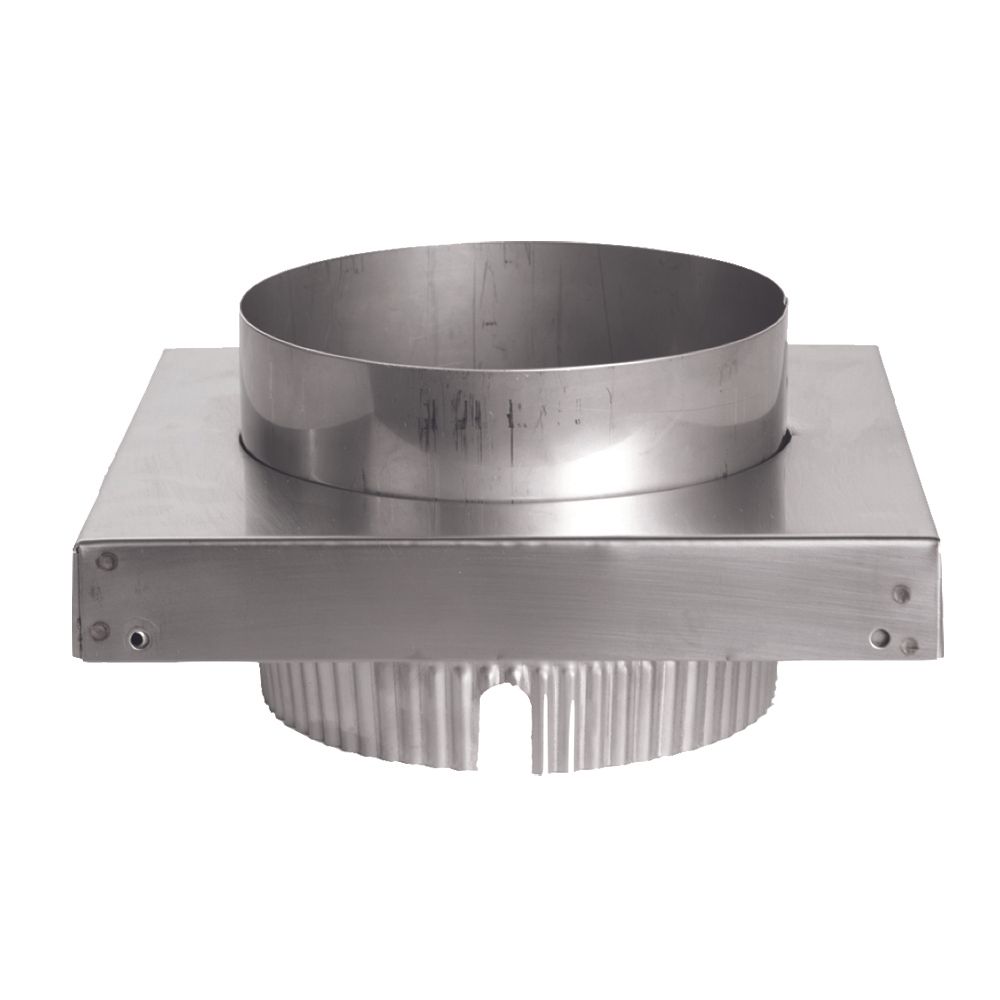 Drolet 6 inch electric draw collar AC02613 for wood insert chimney liner