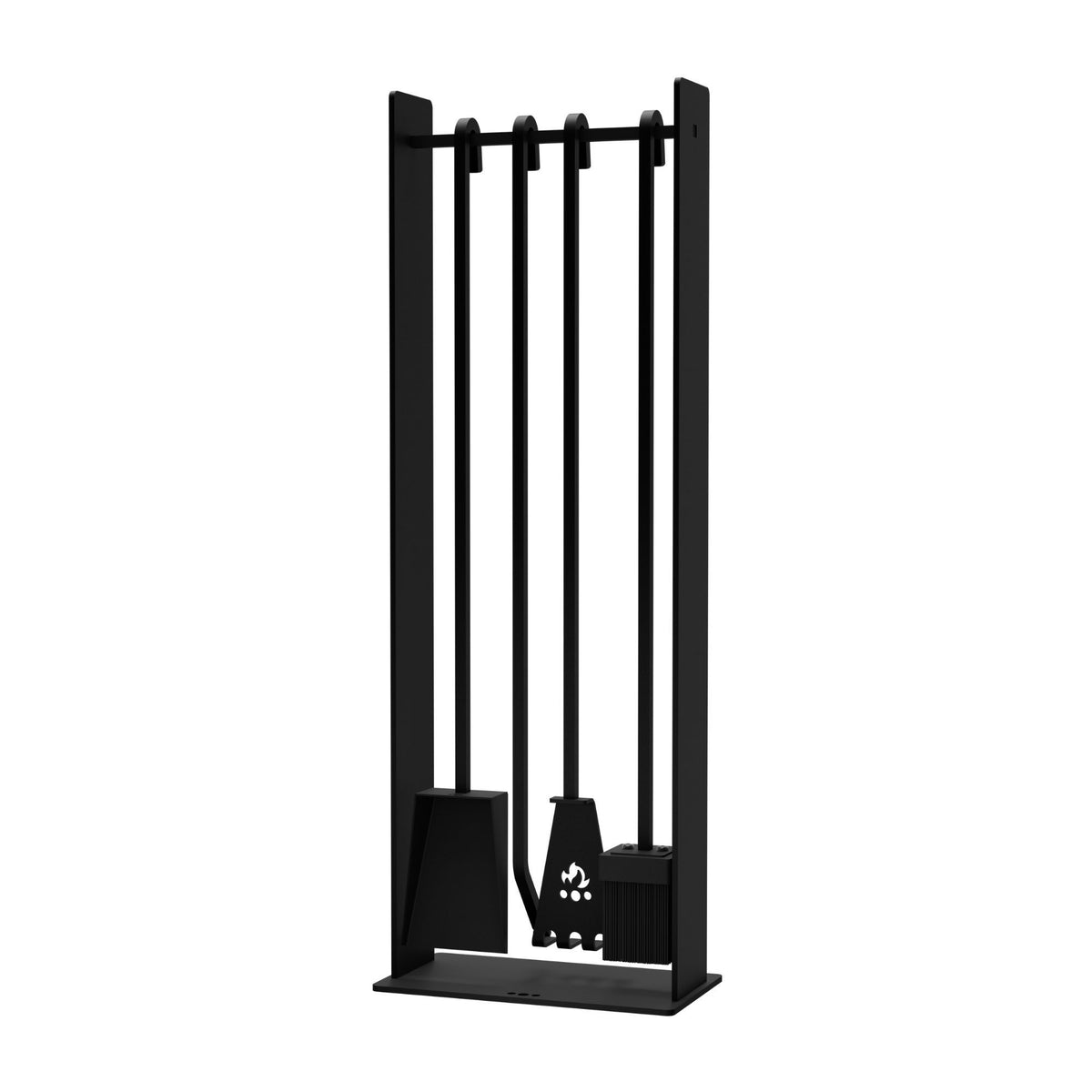 Ineo Fireplace Tool Set — full set view