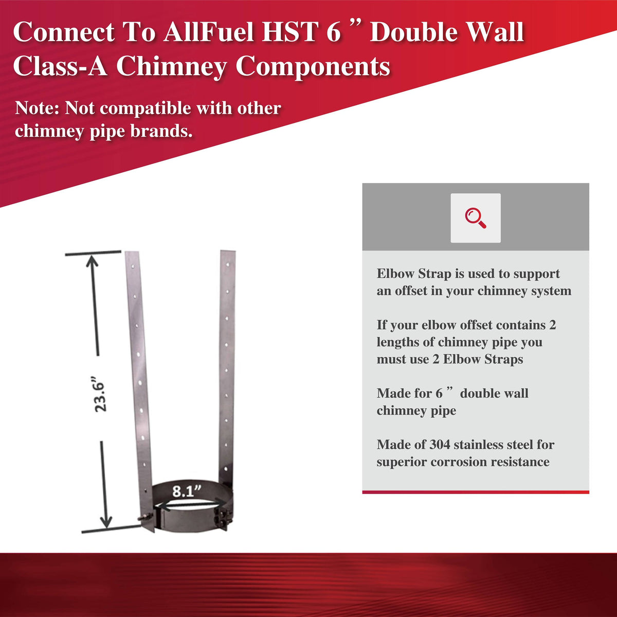 Elbow Strap 6" — AllFuel HST