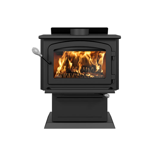Drolet Blackcomb II Wood Stove - front view