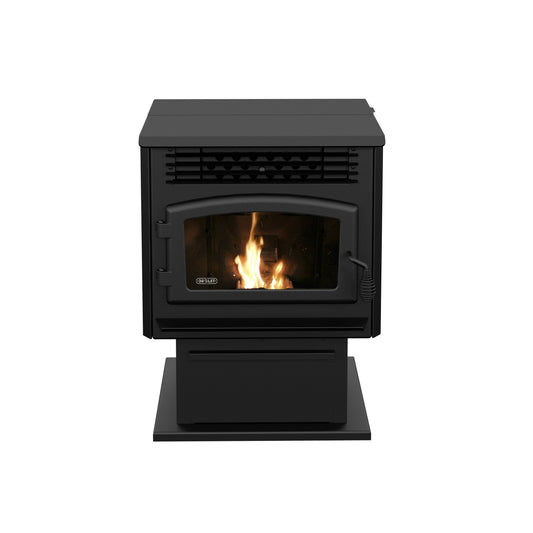 Drolet ECO-55 pellet stove front view