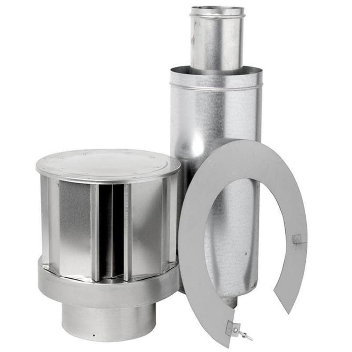 Napoleon GD-813 roof terminal with storm collar, 8"/11"