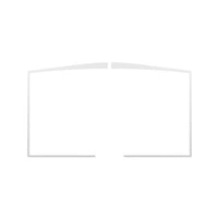 Osburn Brushed Nickel Door Overlay (OA10612)