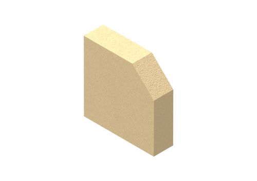 4 1/2" x 4 1/2" x 1 3/8" x 1 3/8" Fire Brick for PSG Caddy (PL36161)
