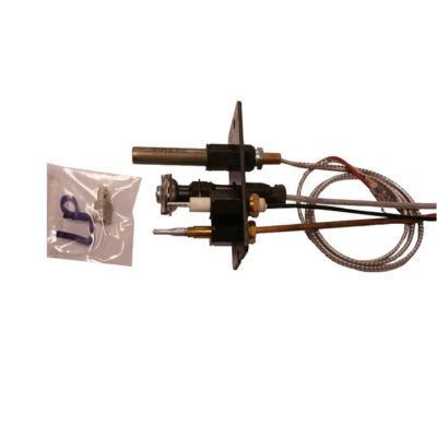 Convertible Pilot Assembly S.I.T. NG or LP Flat Bracket (HG77-HG35) for Osburn Bay Vista Gas Stove, Insert or Fireplace (SE49052)