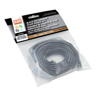 3/4" x 6' Black Pre-Glued Flat Glass Gasket