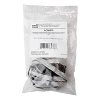 1/8" x 3/8" x 6' Black Self-Adhesive Gasket