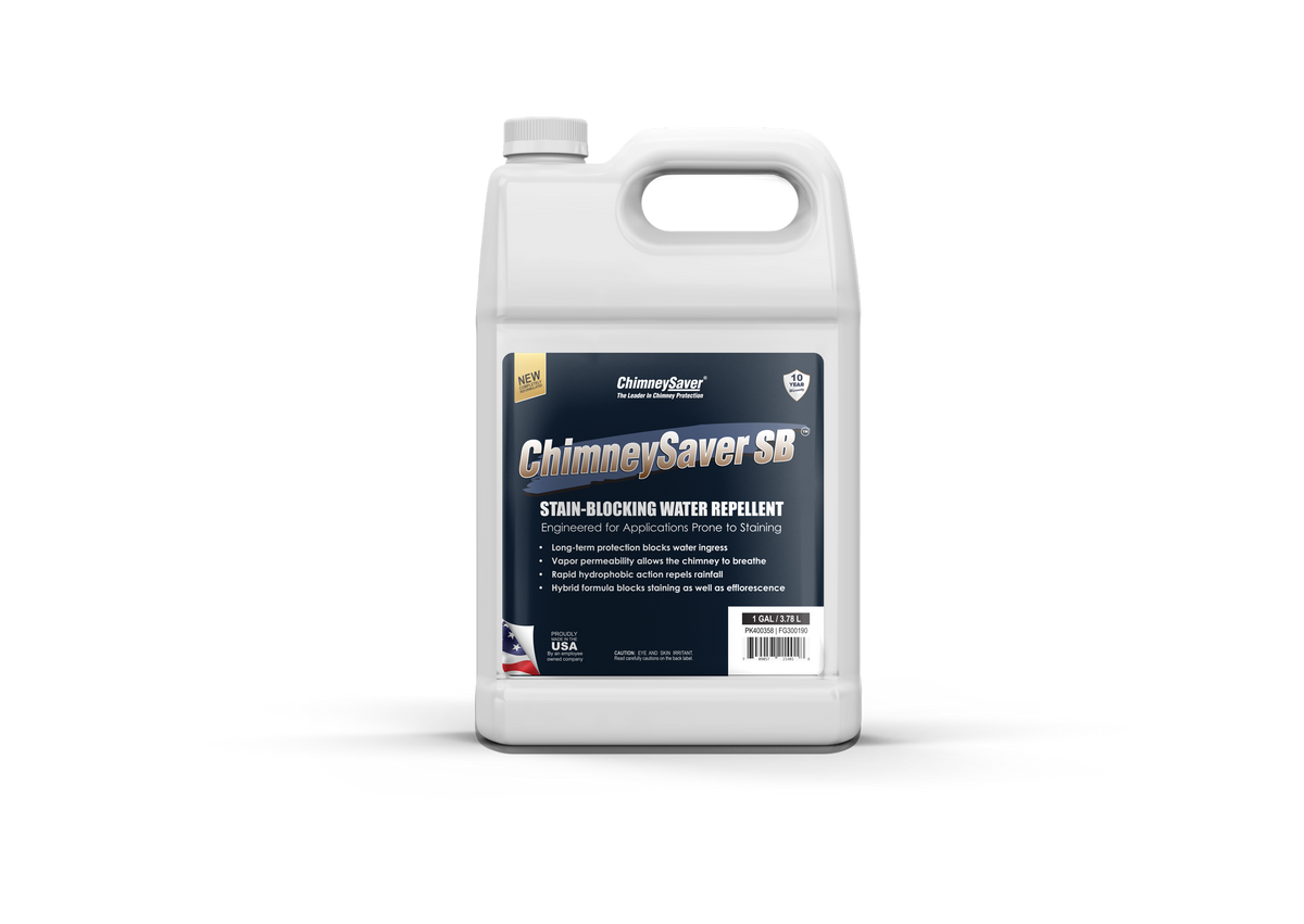 ChimneySaver with Stain Blocker masonry water repellent, 1 gallon (300190)
