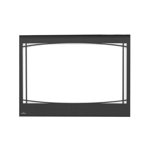 Napoleon Ascent 42 (B42) Decorative Fronts & Trim Kits Zen front, black (Z42F)