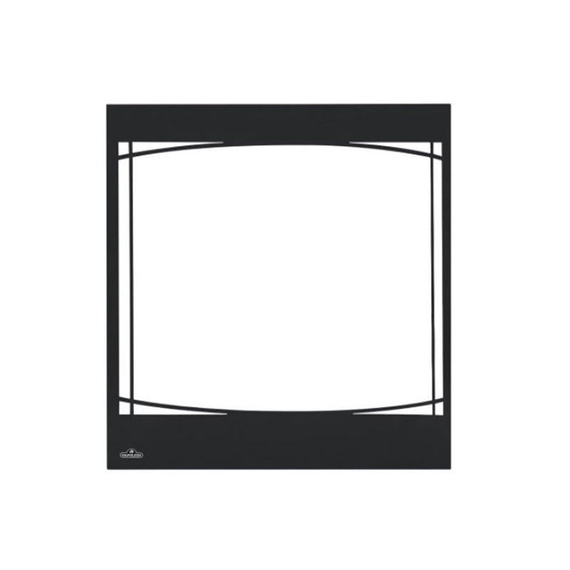 Napoleon Ascent 30 (B30) Decorative Fronts & Trim Kits Zen front, black (Z30F)