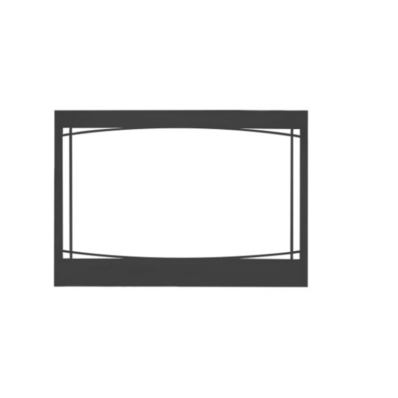 Napoleon Ascent 46 (B46) Decorative Fronts & Trim Kits Zen front, black (Z46F)
