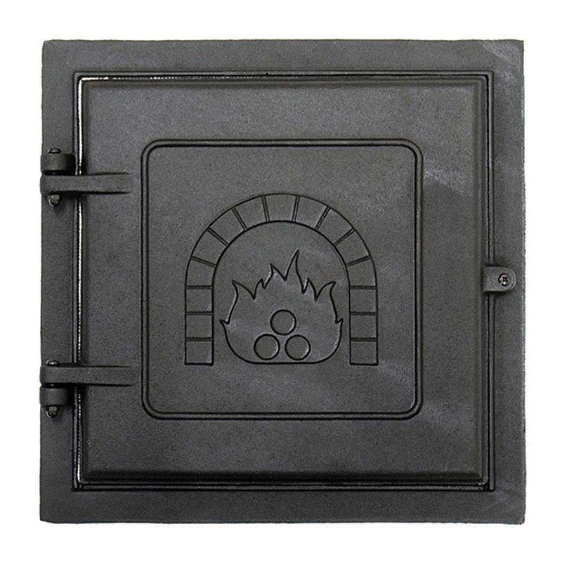 Minuteman Cast-Iron Chimney Clean-Out Door 12" x 12" (CDR-212)