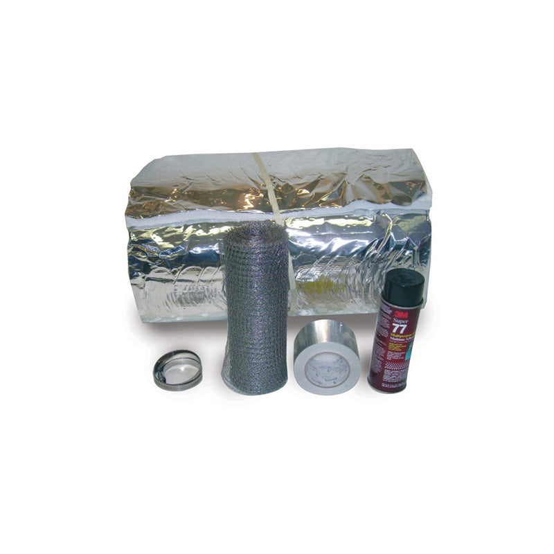 All Fabrications Super Wrap 6" x 25 ft chimney liner insulation kit
