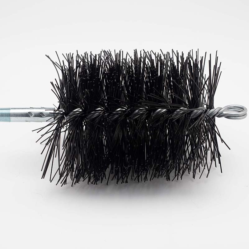 A.W. Perkins 6" Oval Liner – 3/8" NPT Oval & Rectangular Poly Chimney Liner Brush (RBFBLO-6)