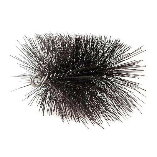A.W. Perkins 6" x 10" – Buttonlok Rectangular Wire Chimney Brush for Clay Flue Tile (RBBLHDR-6)