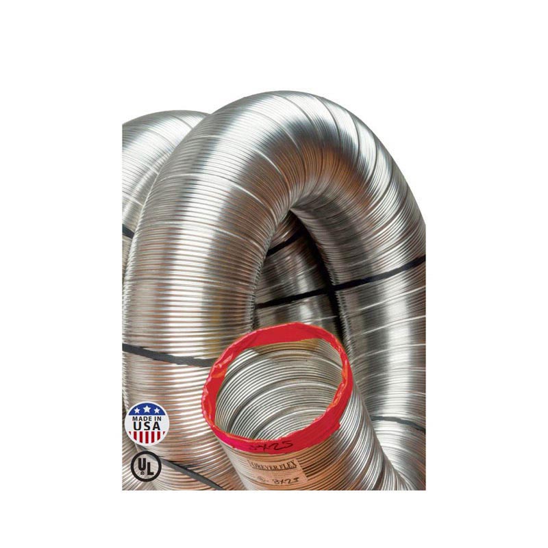 Forever Flex 5" x 40 ft Standard .005" 316Ti stainless steel chimney liner