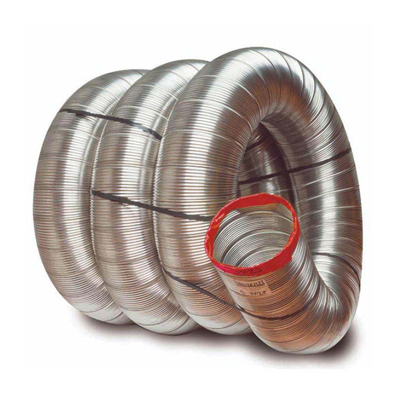 Forever Flex 8" x 30 ft Standard .005" 316Ti stainless steel chimney liner