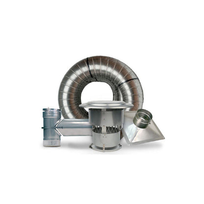 Forever Flex 6" x 35' stainless steel chimney liner tee kit - Premium Forever Flex