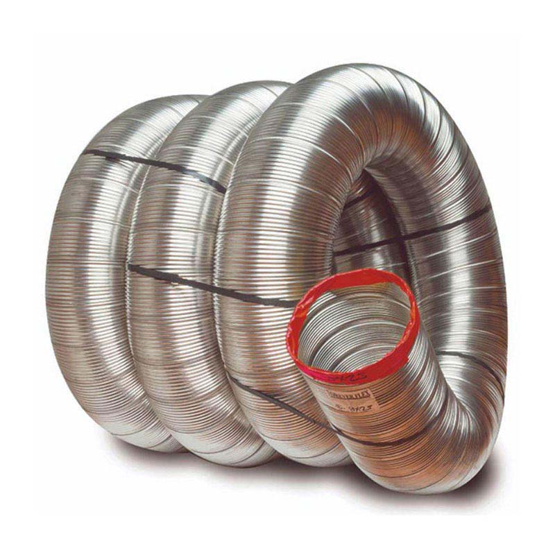 Forever Flex 8" x 35 ft Heavy-Duty .006" 316Ti stainless steel chimney liner