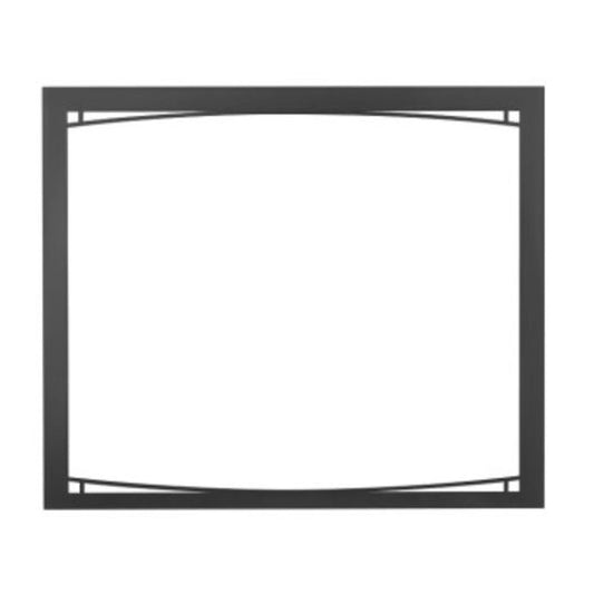 Napoleon Altitude X 42 (AX42) Decorative Fronts & Trim Kits Zen front, black (ZAX42BK)
