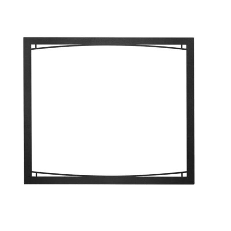 Napoleon Elevation X 42 (EX42) Decorative Fronts & Trim Kits Zen front, black (ZEX42BK)