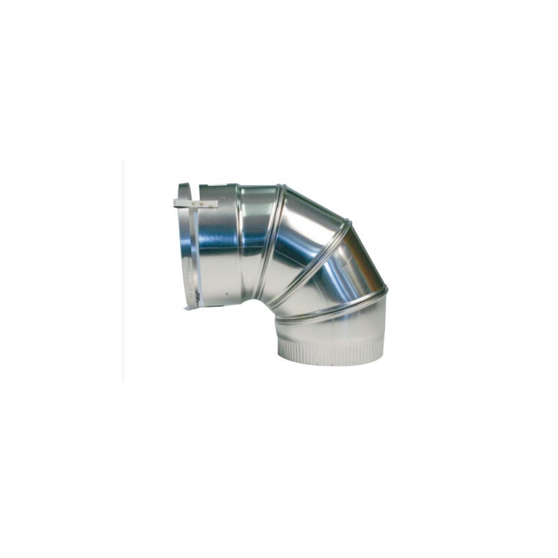 Forever Flex Stainless Chimney Liner Elbow 6" 15° fixed (ELLF-6-15)