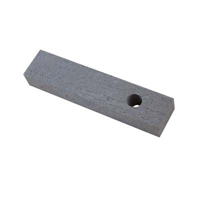 Drolet 9" x 2" x 1 1/4" Rear Brick with Hole (21200)