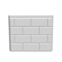 Rear Refractory Panel for Osburn Everest III (22357)