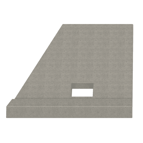 Valcourt Antoinette Left Refractory Floor Panel (22484)