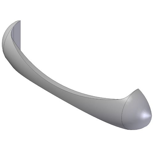 SBI Black Drawer Handle 3 25/32" (28062)