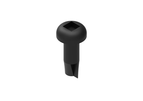 Metal Screw #8 x 1/2" Pan Quadrex Tek Black Self Drilling for Osburn 2400 (30153)