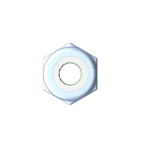 10-32 Zinc-Plated Nylon Insert Lock Nut for Drolet ECO-65R (30233)