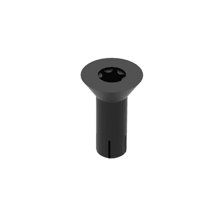 SBI Black Torx Screw with Flat Head Type F 1/4-20 x 3/4" (30507)