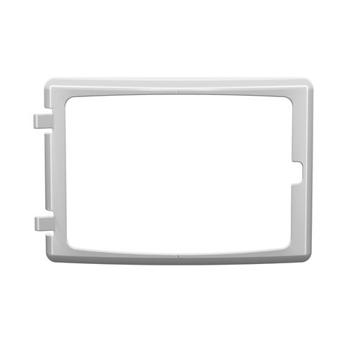 Brushed Nickel Cast Iron Door Overlay for Enerzone Euromax (AC01222)