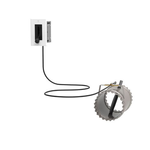 5 inch Fresh Air Intake Register with Airtight Damper AC01349
