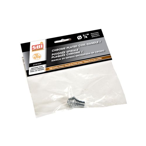 1/4" Chrome Spring Handle for Drolet Escape 1800 (AC07865)