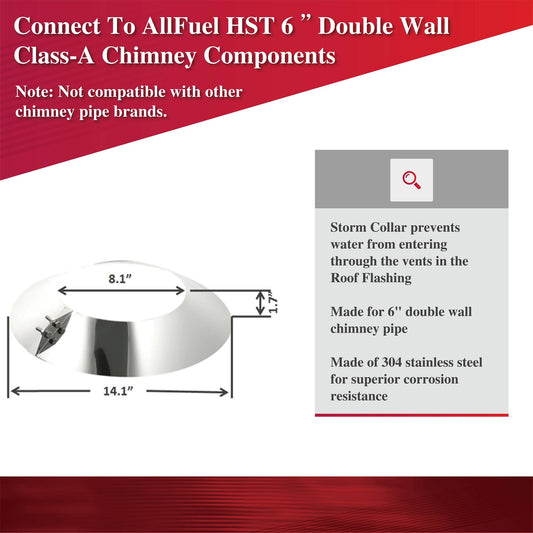 Storm Collar 6" — AllFuel HST