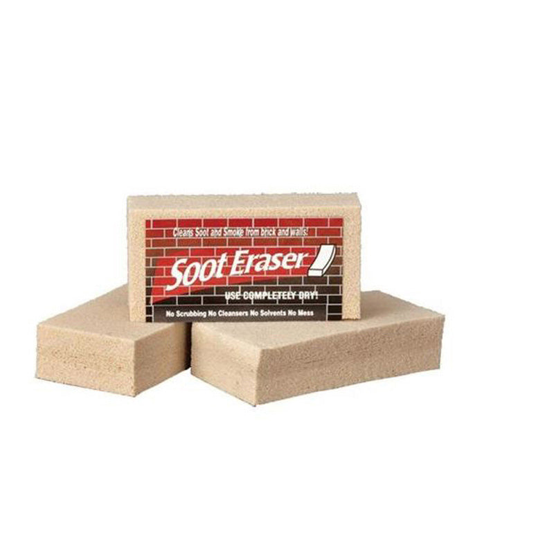 Soot Eraser Dry Cleaning Sponge (SE-1) – Removes Soot from Brick, Stone & Walls