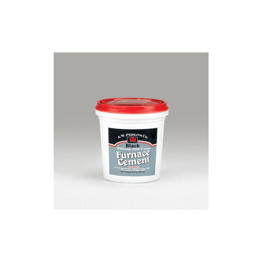 A.W. Perkins black furnace cement, 1 pint (42)