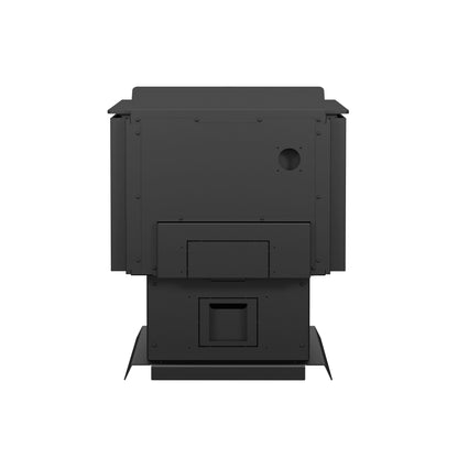 Drolet Blackcomb II Wood Stove - back view