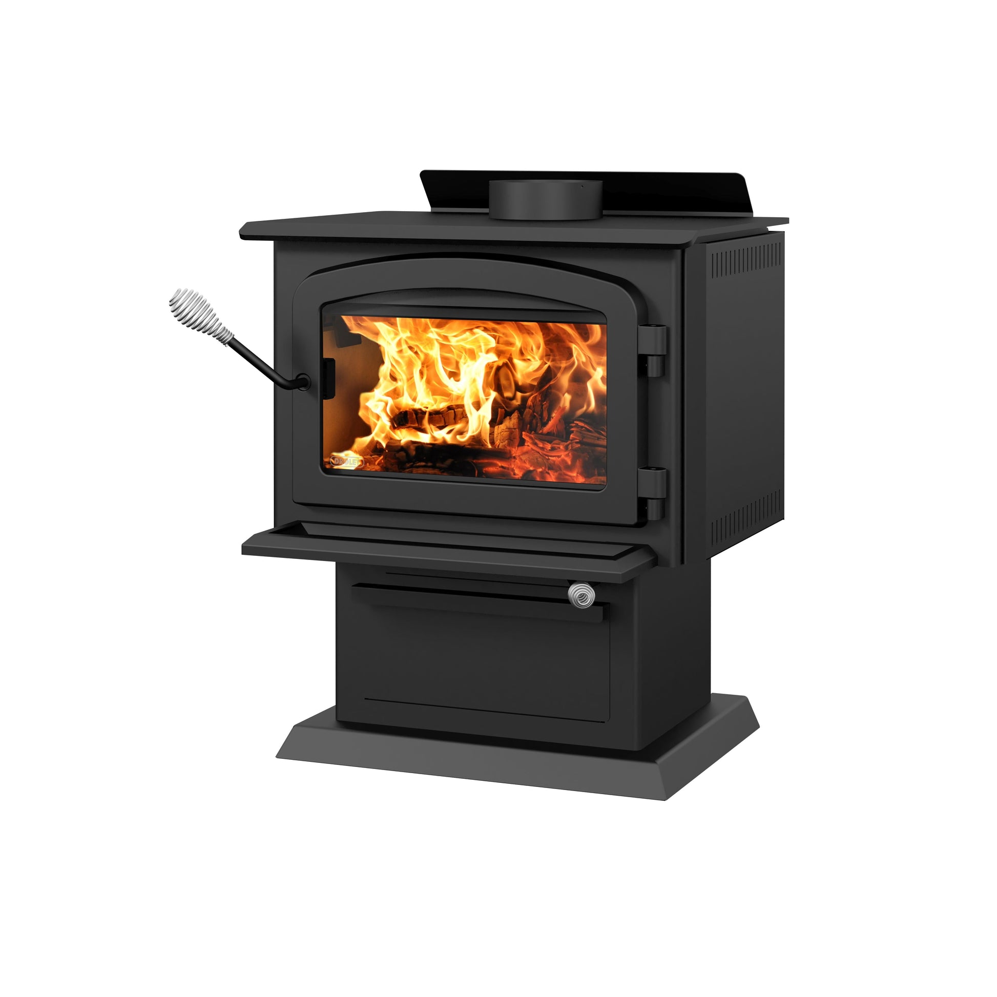 Drolet Blackcomb II Wood Stove - right view