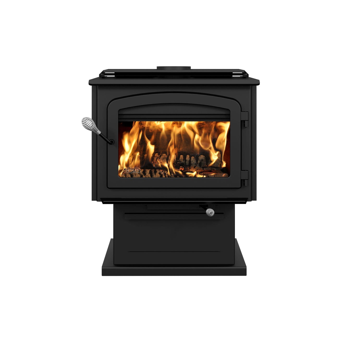 Drolet Escape 2100 Wood Stove - front view