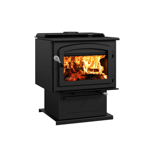 Drolet Escape 2100 Wood Stove - left view