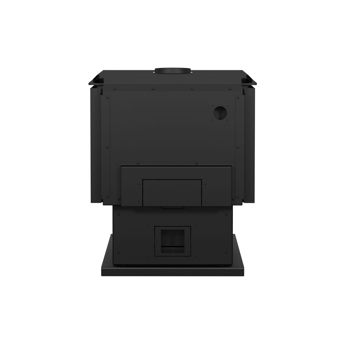 Drolet Escape 2100 Wood Stove - back view