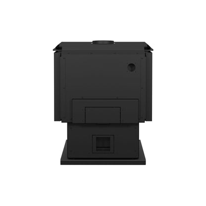 Drolet Escape 2100 Wood Stove - back view